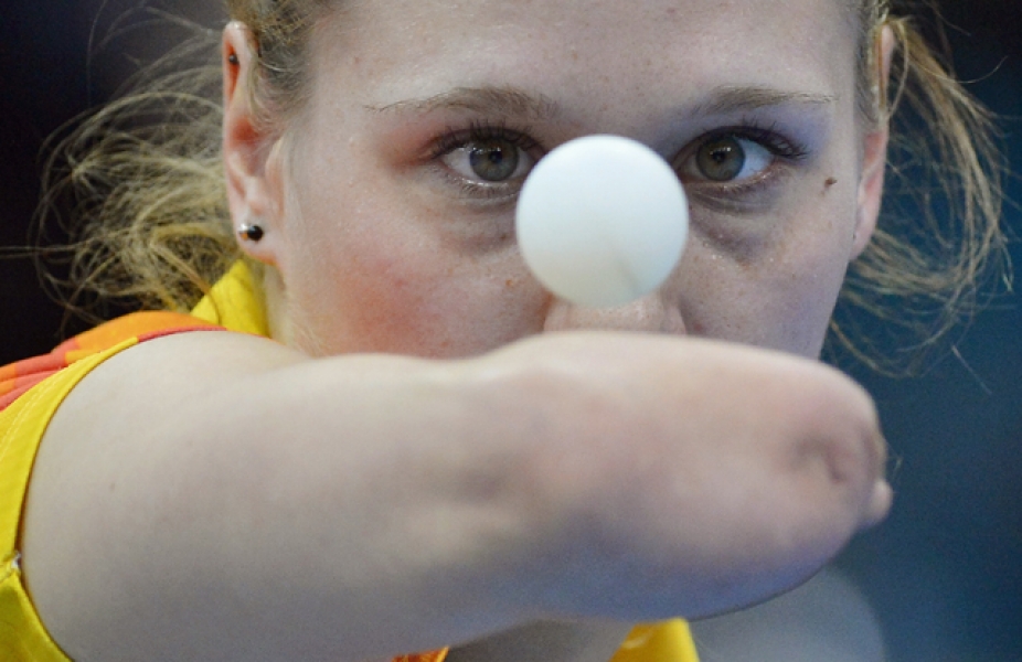 Natalia Partyka, tenis de mesa, polaca.