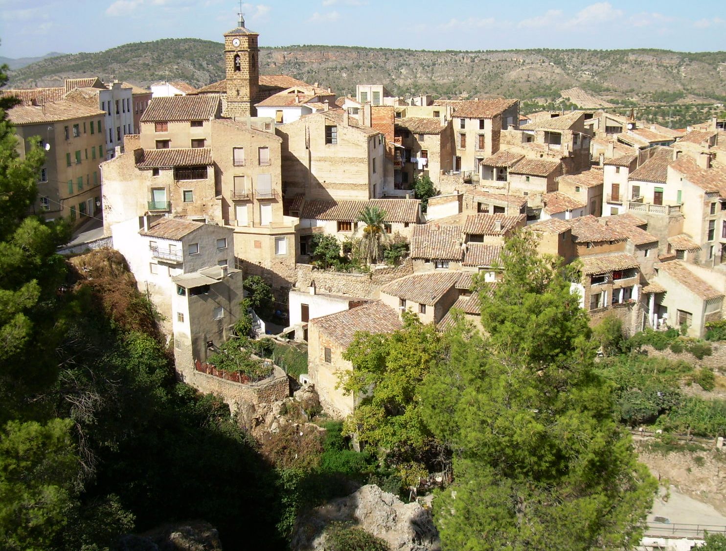 casco historico. Mirador ermita San Sebastian