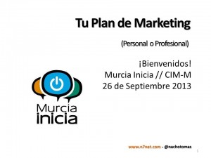 Tu Plan de Marketing - Nacho Tomás