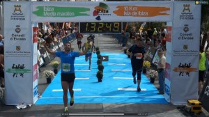 Llegada Medio Maraton Ibiza